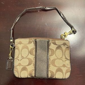Used Coach Small Purse with Hand Strap